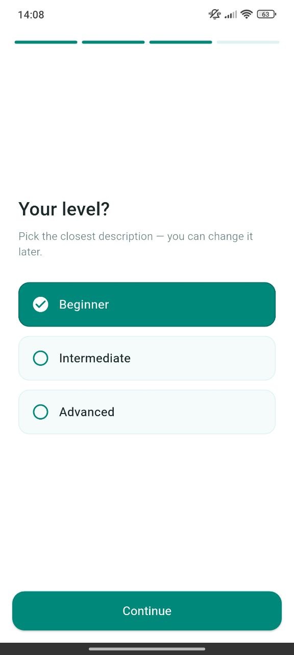 Learn Tennis list